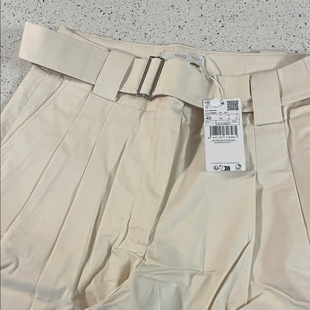 Mango Beige women’s Dress Pants